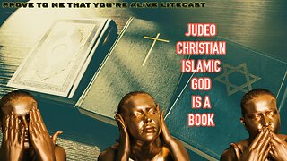 Judeo Christian-Islamic God is Actually a Book