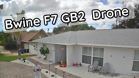 Bwine F7GB2 Drone Review — 4K UHD Camera, 3-Axis Gimbal, GPS (Tutorial With 4K Live Footage)