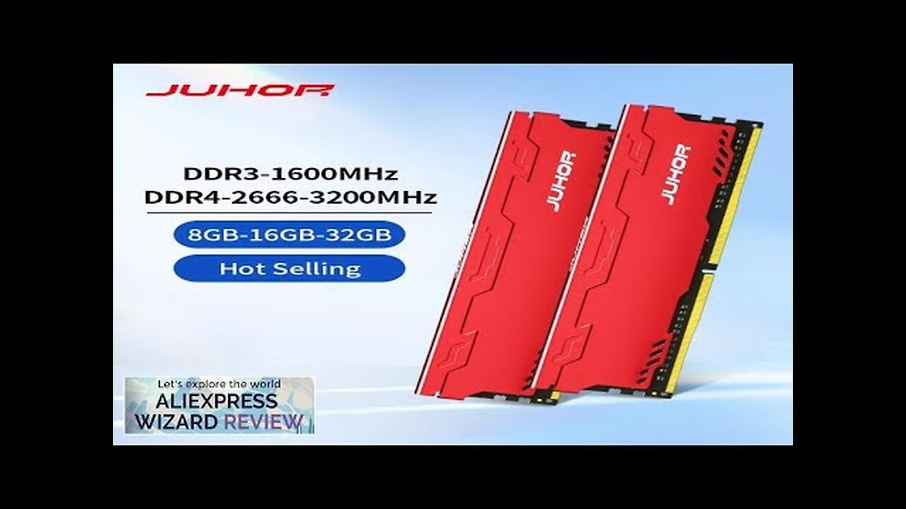 JUHOR DDR4 Ram 16GB 8GB 32GB 2666MHz 3200MHz DDR3 8GB 1600MHz DIMM Review