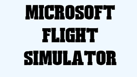 Microsoft Flight Simulator. Circuit navigate the world in a ICON A5. 22