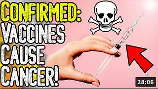 CONFIRMED: VACCINES CAUSE CANCER! - New Study EXPOSES How Covid Shots Caused Cancer Epidemic!