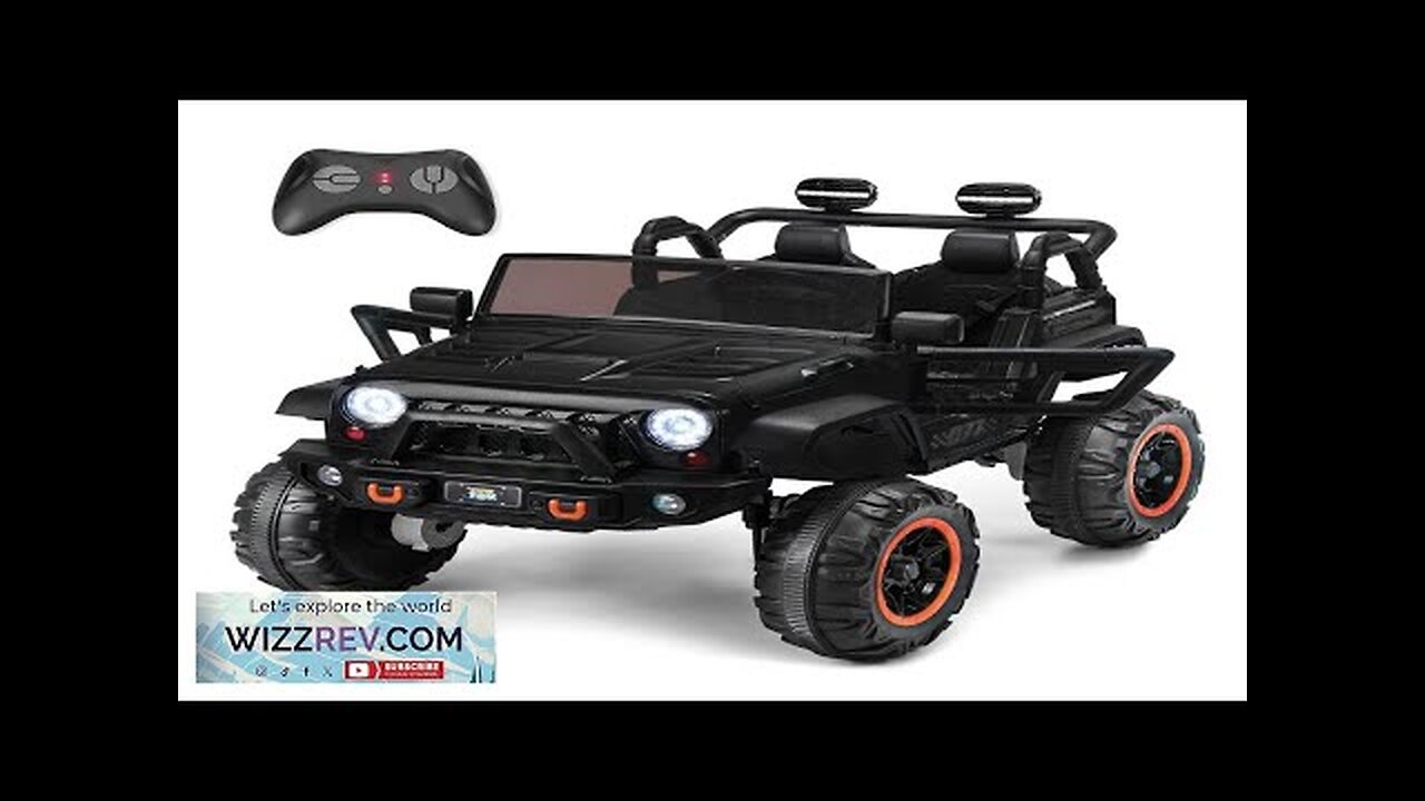 Funtok R03S 24V 7AH 2 Seater Ride on Truck Safety Electric Car Review