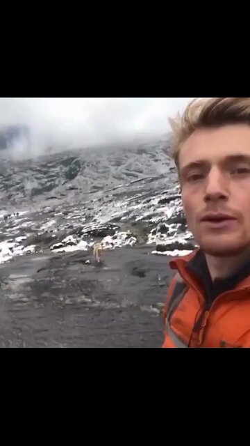 A British tourist became lost on the snowy Santa Cruz Trail in the Andes