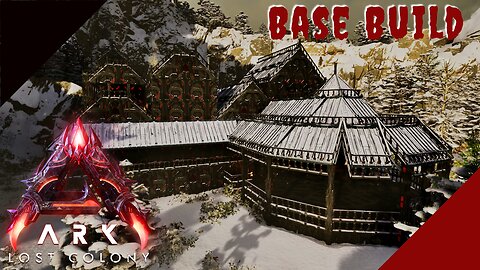 Lost Colony Blind Playthrough ep 5 Building My Main Base #arksurvivalascended #ARKLostColony