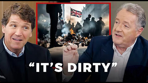 Piers Morgan Finally Admits Defeat After Tucker Asks Simple Questions About the UK's Collapse