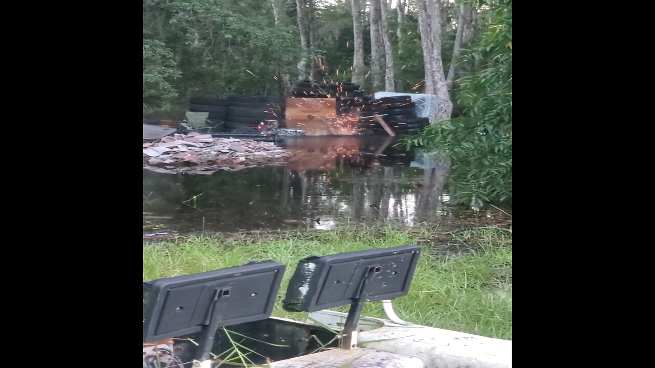 Back Yard Range Day Slappin Steel Wit Da Boyz