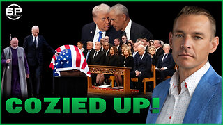 JIMMY CARTER'S FUNERAL: Trump, Obama and Deep State Traitors all Cozied Up!