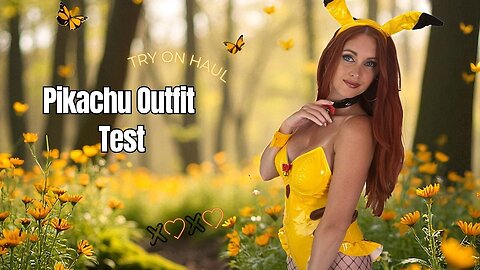 Try On Haul/ Cosplay Pikachu ⚡️ – Essayage & Avis !
