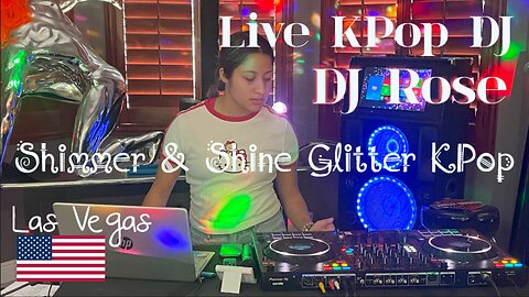 KPop DJ Rose Plays Shimmer & Shine Glitter KPop Mix LIVE Music!