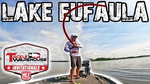 Lake Eufaula Giant Bass Fishing Adventure | MLF Pro Invitational Day 1 Catch!