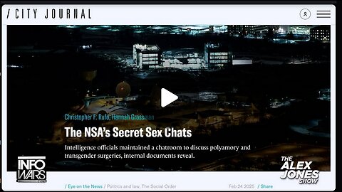 DOGE Discovers MASSIVE Pervert Cult Secretly Controlling The NSA!