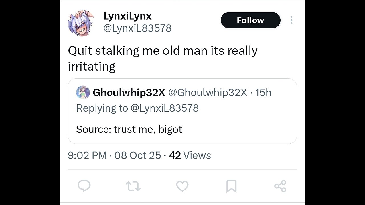 Autistic Militia vs @LynxiL83578