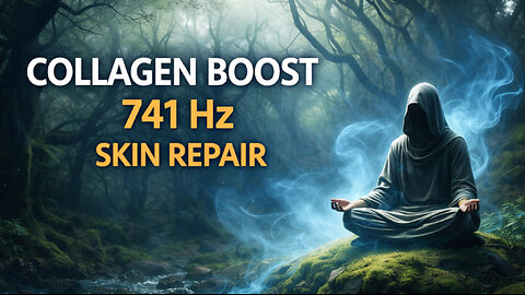 741 Hz COLLAGEN REGENERATION ✨ Skin Elasticity & Anti-Aging Frequency | Cell Cleansing | 2h