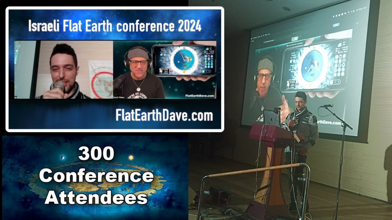 [Flat Earth Dave Interviews 2] Israeli Flat Earth conference 2024 w Flat Earth Dave [Nov 19, 2024]