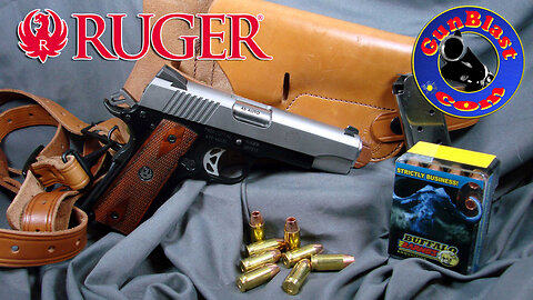 Ruger® SR1911® Lightweight Commander-Style 45 ACP Semi-Auto Pistol