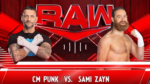 CM Punk vs Sami Zayn