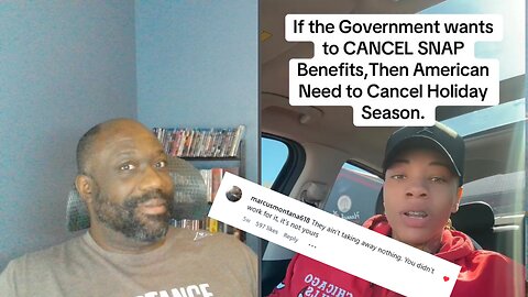Woman Says Cancel Holidays Because EBT Didn't Get Their Food Stamps!