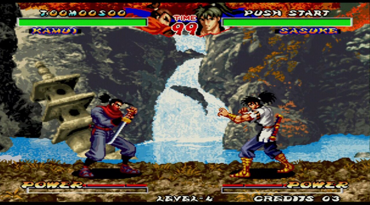 Kamui vs Sasuke