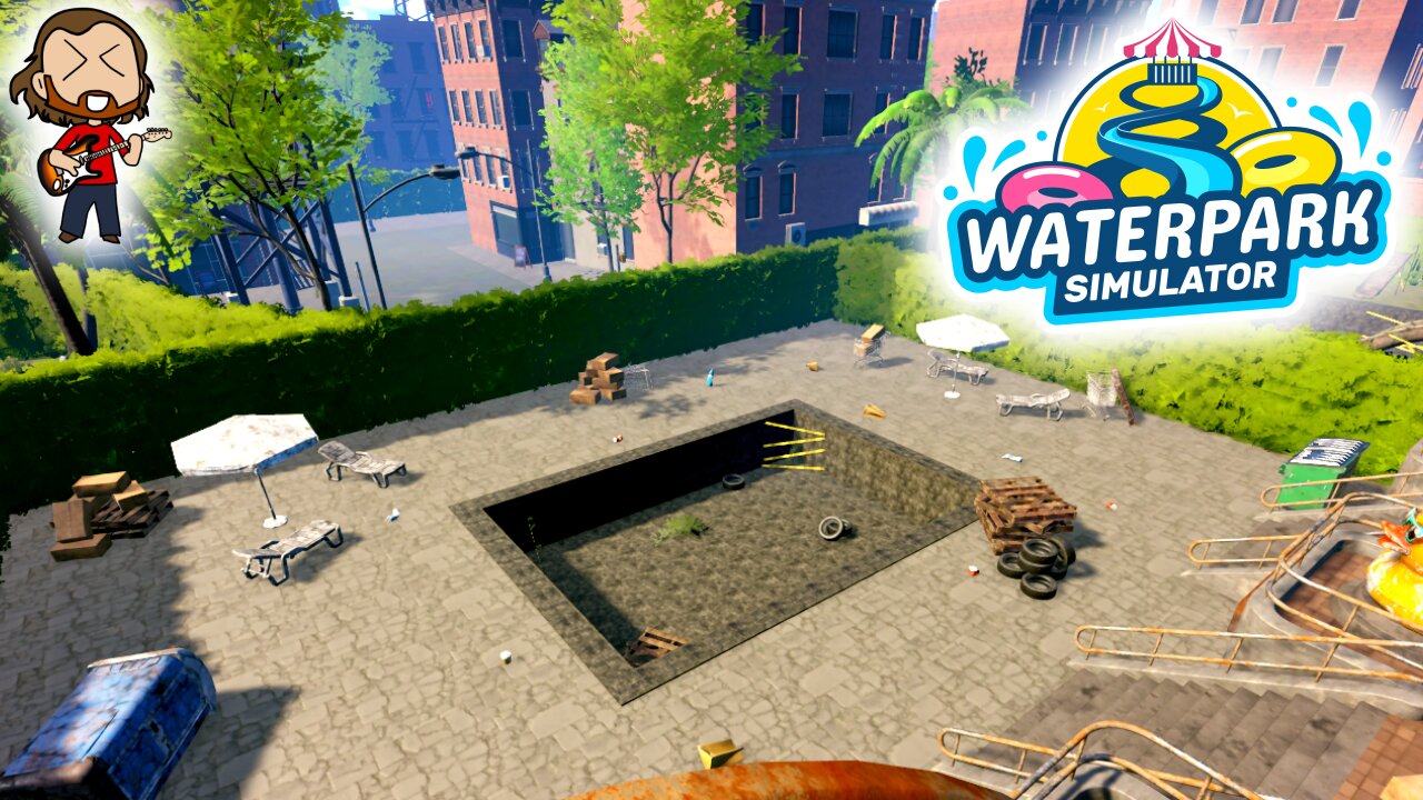 My Grandpa Left Me a Waterpark - Waterpark Simulator