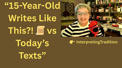 Teen-Writing in 1768 vs Teen-Texting Today