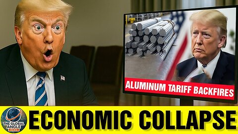 Trump STUNNED as Tariff Gamble FAILS — 50% Aluminum Hit Causes U.S. Sector to COLLAPSE Instantly!