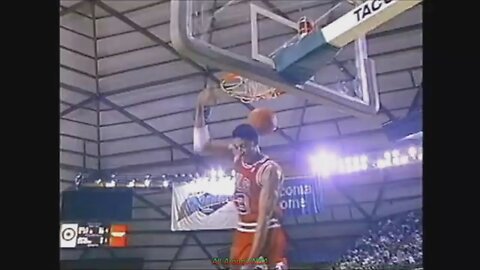 Scottie Pippen 24 Points 9 Ast 5 Stl @ Sonics, 1994-95.