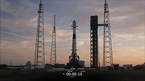 SPACEX SUCCESSFULLY LAUNCHES, THE STARLINK GROUP (6-95) MISSION.