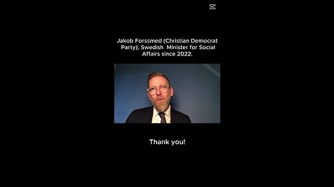 Jakob Forssmed - Doesn’t know how many shots... (Christian Democrat Party of Sweden from 2022)-