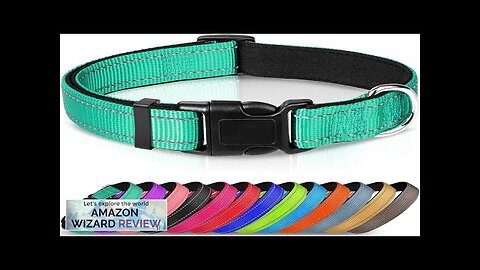 Joytale Reflective Dog CollarSoft Neoprene Padded Breathable Nylon Pet Collar Adjustable Review