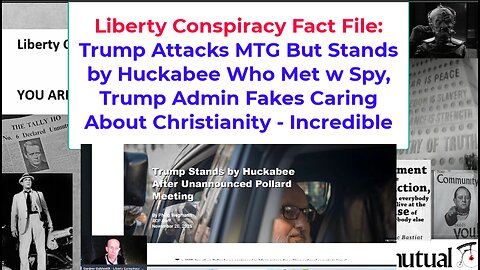 Fact File Trump Sticks by Huckabee After Spy Meet, Trump Hypocrisy Re Christians