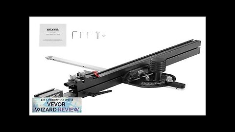 VEVOR Precision Miter Gauge Standard Slot 3/4'' x 3/8'' Aluminum Alloy Table Review