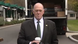 Tom Homan spoke with reporters outside the White House about deportations and immigration - November 14, 2025