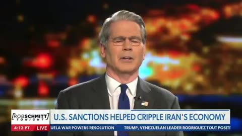 Sec. Bessent reveals that Iranian leadership is moving their money OUT of Iran