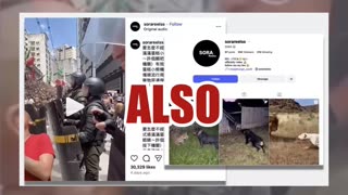 Fact Check: Video Of Smiling Riot Policeman Pepper Spraying Woman With Shaved Head Is NOT Real -- AI