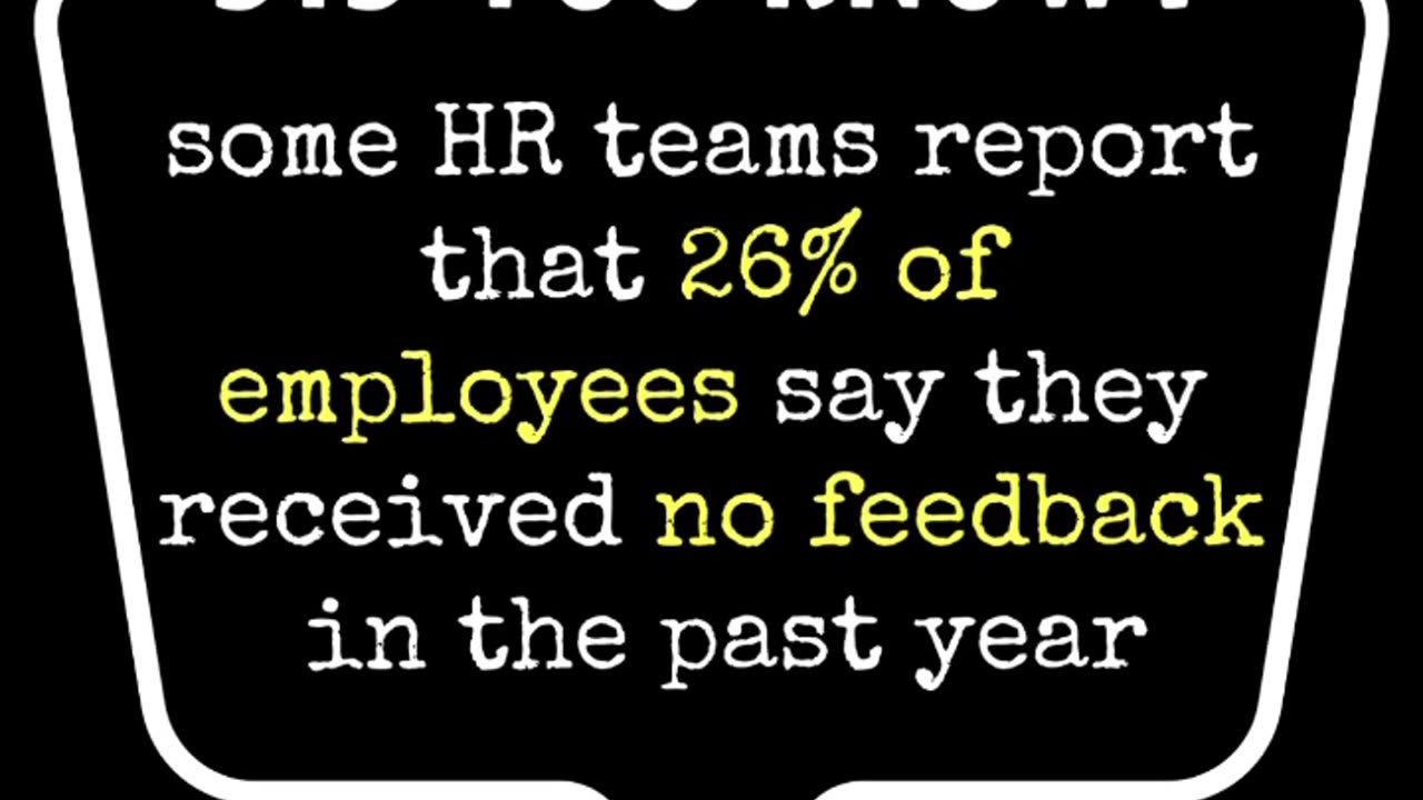 Feedback matters