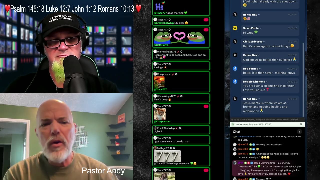 Adopted, Accepted, Secure w/ Pastor Andy - 10/02/25