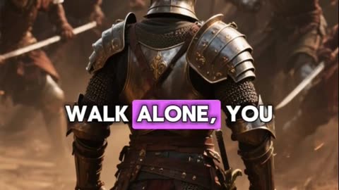 A Warrior Must Walk Alone – The Path of Strength and Solitude