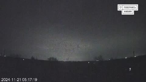 Oreshnik - Video of the strike on the Dnieper