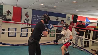 Joey sparring in Ft Myers round 2. 2/17/25