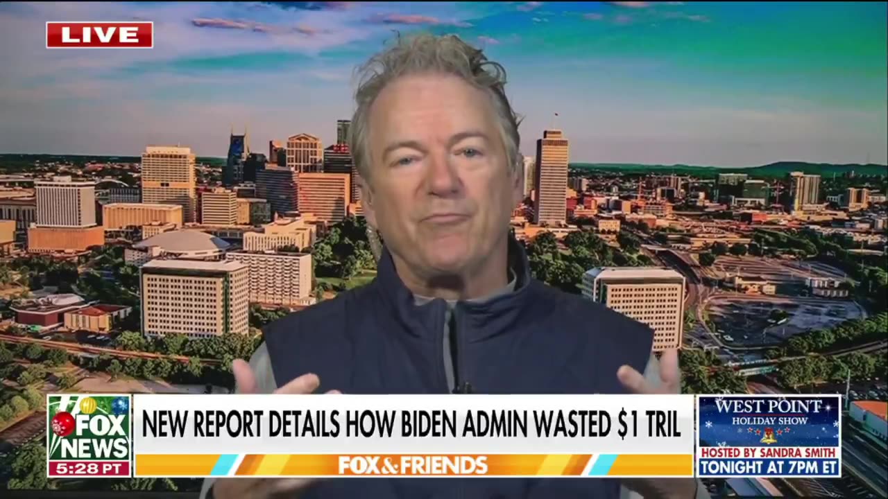 Sen Rand Paul Breaks Down Yearly Festivus Report of $1 Trillion in Government Waste