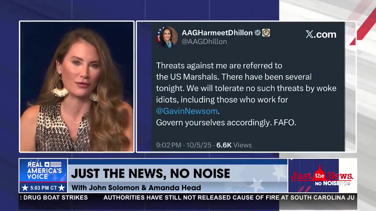 AAG Harmeet Dhillon receiving death threats