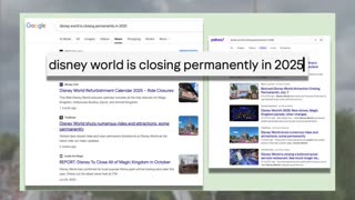Fact Check: Disney World Did NOT Announce It Is Closing Permanently In 2025 -- Satire Website
