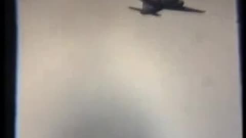 A Valetta Aircraft Spraying the BW Simulant - Zinc Cadmium Sulfide