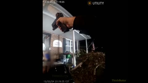 Evansville police release bodycam of an officer shooting armed domestic violence suspect