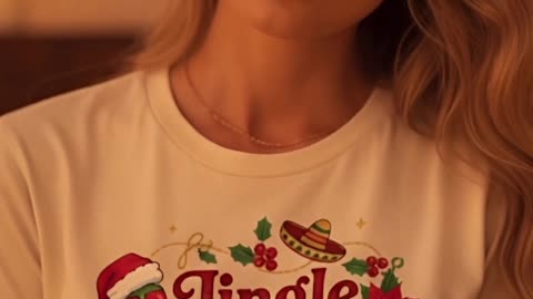 This holiday tee is way too cute to miss… would you rock this spicy look? #holidayvibes #festivefit