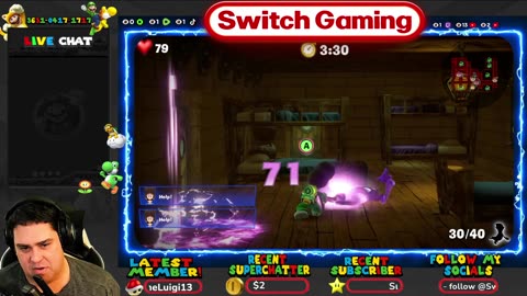 Luigi’s Mansion 3 – CHRISTMAS SCARESCRAPER Chaos! (Can Luigi Save Christmas?!)