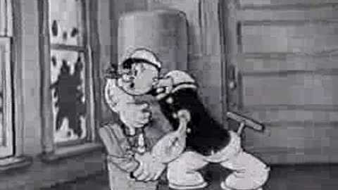 Popeye - The Paneless Window Washer (1937) Animated short