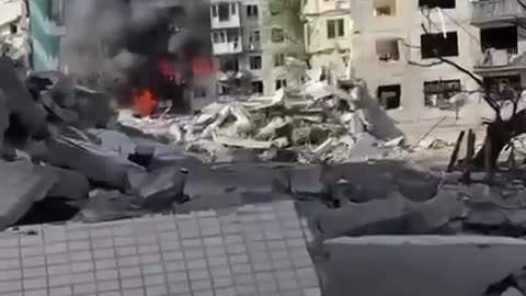 Kostyantynivka completely destroyed 💔 