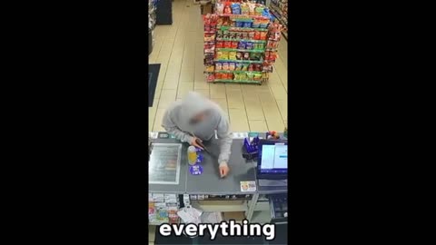 When you rob someone but still got manners . A low life who is nice