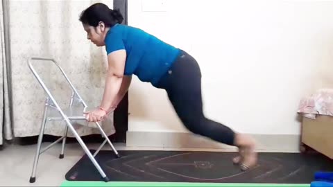 Fat burning exercise.